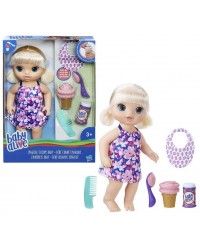 Игрушка кукла Малышка с мороженым