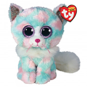 TY Мягкая игрушка Beanie Boo`s Кошечка `OPAL` 25 см.