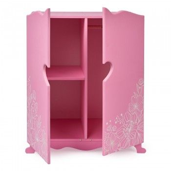 Фото #2 Шкаф с дизайнерским цветочным принтом `Diamond princess`, розовый