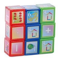 Кубики `Математика малыш` 9 дет.