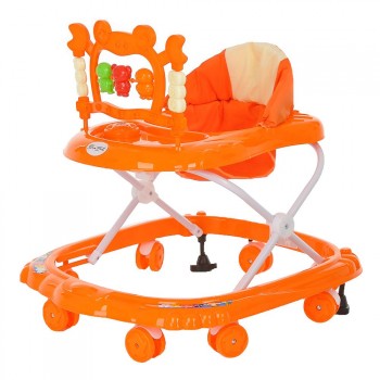 Ходунки Краб (8 колес,игрушки,муз) BAMBOLA (64*55*53) Orange/Оранжевый