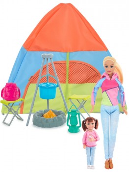Фото #2 Игровой набор DEFA Lucy `Отдых с палаткой`