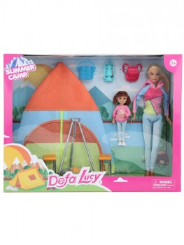 Игровой набор DEFA Lucy `Отдых с палаткой`