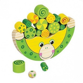 Деревянная игрушка Mapacha Игра-баланс `Лягушонок`