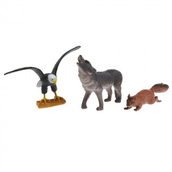 Фото #2 Набор игрушек из пластизоля `Животные и птицы`