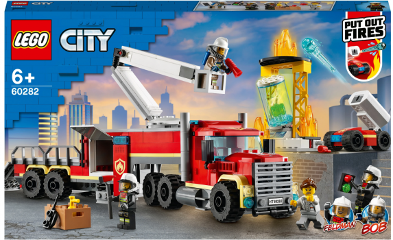 Конструктор LEGO CITY `Команда пожарных`