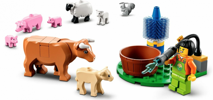 Фото #2 Конструктор LEGO CITY `Ферма и амбар с животными`
