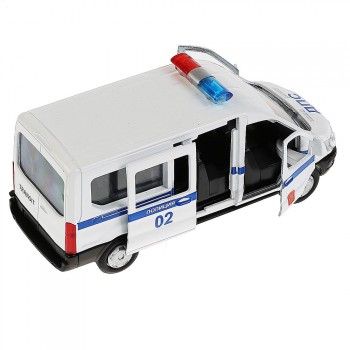 Фото #2 `Технопарк` Металлическая модель машины `FORD Transit Полиция`