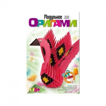 Модульное оригами `Царь-птица`