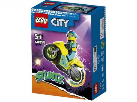Конструктор LEGO CITY `Кибер трюковый байк`