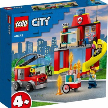 Конструктор LEGO CITY `Пожарная часть и пожарная машина`