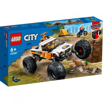 Конструктор LEGO CITY `Приключения на внедорожнике`