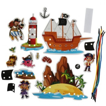 Фото #2 IQ-липучки со шнурком «Пираты - весёлые приключения!»