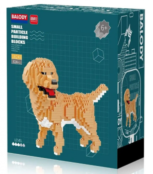 Фото #2 Конструктор 3D Собака 824 дет. в коробке
