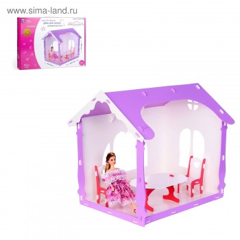 Домик для кукол `Летний дом Вероника ` для кукол 30см