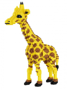 Конструктор 3D Жираф 1350 дет. в коробке
