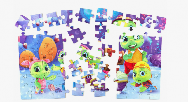 Фото #2 60 Мозаика `puzzle` `Черепашки` (0+ Медиа)