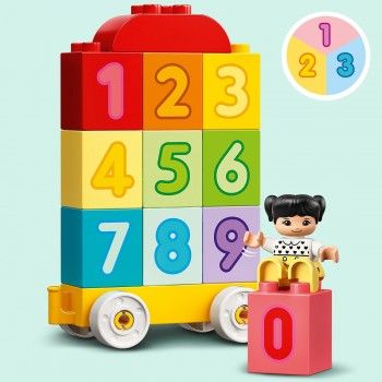 Фото #2 Конструктор LEGO DUPLO `Поезд с цифрами — учимся считать`