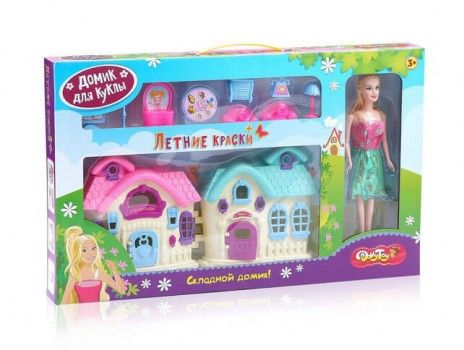 Дом для куклы Dolly Toy `Летние краски`