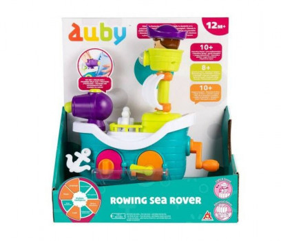 Auby (Ауби) Развивающая игрушка Пиратский корабль, свет и звук.