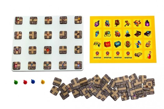 Фото #2 Игра `ПОДЗЕМЕЛЬЕ МАГА` для развития памяти и внимания с карточками
