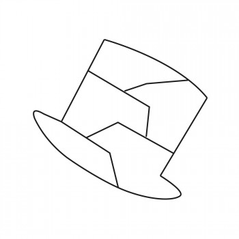 Фото #2 Головоломка `Шляпа` - деревянный 2D пазл `Игруны`.