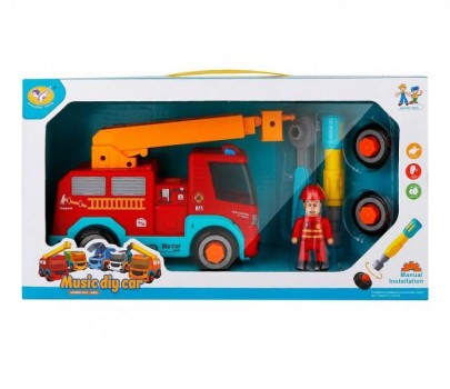Игровой набор `Пожарная автовышка` (с инструментами)