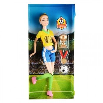 Фото #2 Кукла `Чемпионка по футболу` в/к