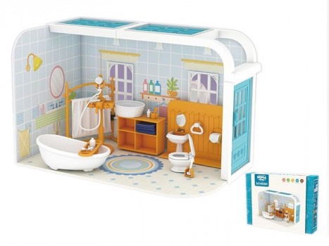 Игровой набор 87112FDE Ванная комната в кор.