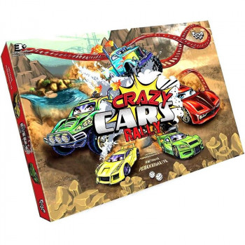 Настольная игра `Crazy Cars Rally`