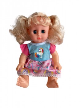Фото #2 Кукла 35 см, звуковые эффекты, в ассортименте, в сумочке