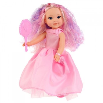 Фото #2 Кукла `Карапуз` озвуч. Катерина 38см, в платье, с цвет. волосами, с аксесс.