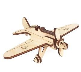 Сборная модель `Военный самолет И-16`