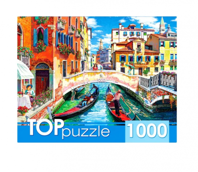 1000 ПАЗЛЫ Гондолы в Венеции TOPpuzzle