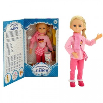 Фото #2 Кукла интерактивная Алиса (серия`Радочка`) с микрофоном, в короб