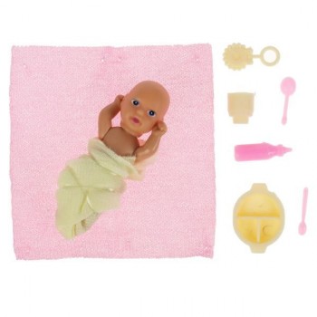 Фото #2 Аксессуары для кукол 29 см комплект акс с младенцем для Софии, блистер КАРАПУЗ