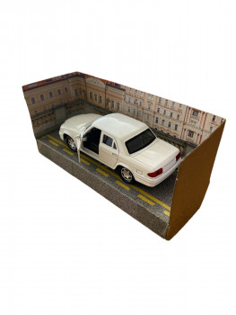 Фото #2 Машина металл ГАЗ -31105 «волга» 12 см, двери, багаж, инерц, белый, кор. Технопарк