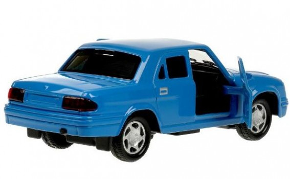 Фото #2 Машина металл ГАЗ -31105 «волга» 12 см, двери, багаж, инерц, синий, кор. Технопарк