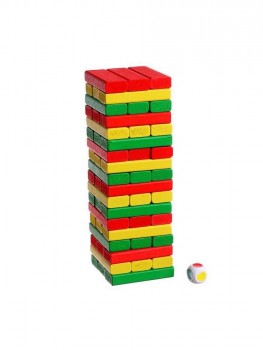 Фото #2 Игра для детей и взрослых `Torre mini` (падающая башня)