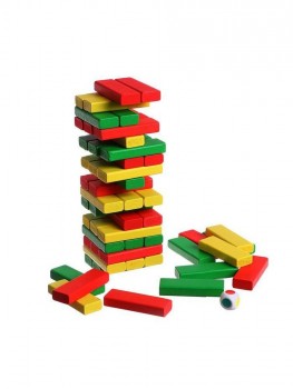 Фото #2 Игра для детей и взрослых `Torre mini` (падающая башня)