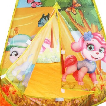 Фото #2 Палатка детская игровая щенки, 81х90х81см, в сумке
