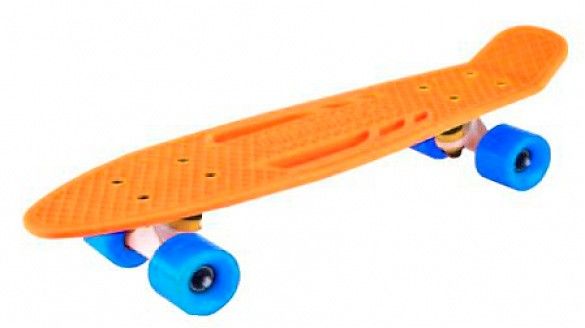 Скейтборд `Fish` (цвет оранжевый)