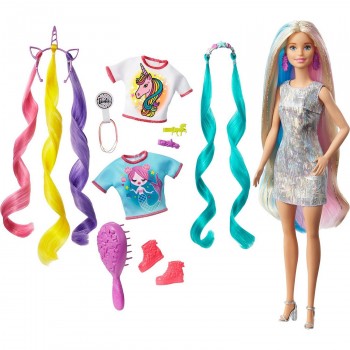 Фото #2 Barbie® Радужные волосы