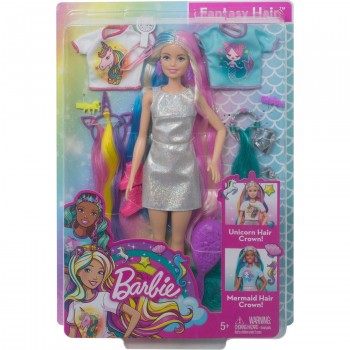 Barbie® Радужные волосы