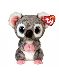 TY Мягкая игрушка Beanie Boo`s KOALA - Коала серая в пятнышко 15 см.