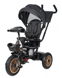 Детский трехколесный велосипед (2024) Farfello PL-03 (Черный/black)