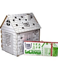 Дом-раскраска из картона `БиБалина`