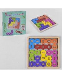 Деревянная игра Candy Intellect Puzzle `Логика` в коробке K 17553