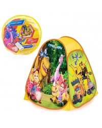 Палатка детская игровая `Турбозавры` `Играем вместе`