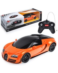 `Rastar` Машина р/у 1:24 Bugatti Grand Sport Vitesse, цвет оранжевый